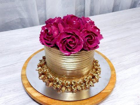 Видео: ЗОЛОТОЙ ТОРТ для САМЫХ ДОРОГИХ от SWEET BEAUTY СЛАДКАЯ КРАСОТА , Gold Cake Decoration