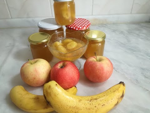 Видео: Яблочный ДЖЕМ с Бананом-Авторский Рецепт-ProFood by Gypsy