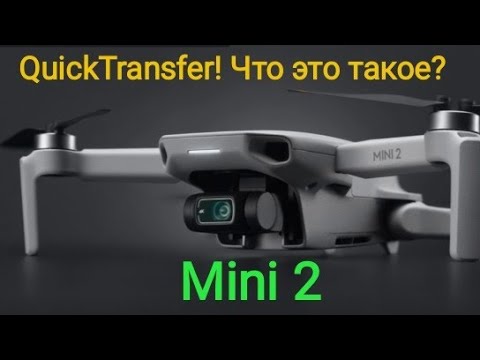 Видео: DJI Mini 2. QuickTransfer !Быстрая передача файлов.