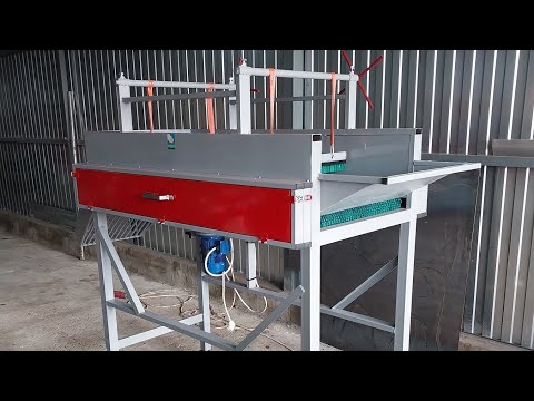 Видео: Обзор на щеточный стол для чеснока #сельхозоборудование #очищениеовощей #столсухойочисткиовощей