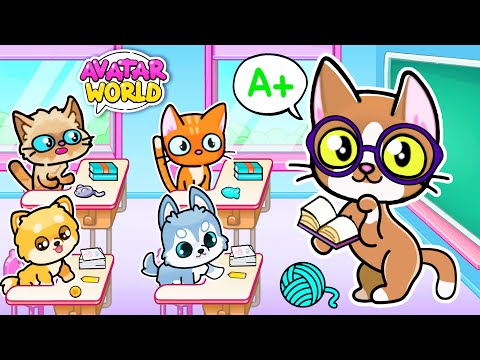 Видео: ШКОЛА ДЛЯ ПИТОМЦЕВ ОТКРЫЛАСЬ В АВАТАР ВОРЛД ✅🐱🐶 Обновление Avatar World