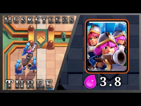 Видео: 💪БОЕВЫЕ ДЕВИЦЫ | 🏆 НОВАЯ МЕТА с МУШКЕТЁРАМИ | CLASH ROYALE 