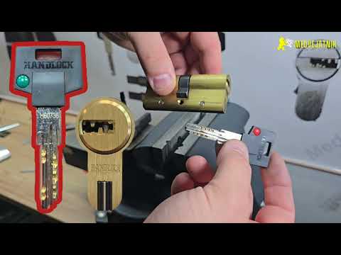 Видео: Самоимпресия для замков Handlock аналог cisa Astral!