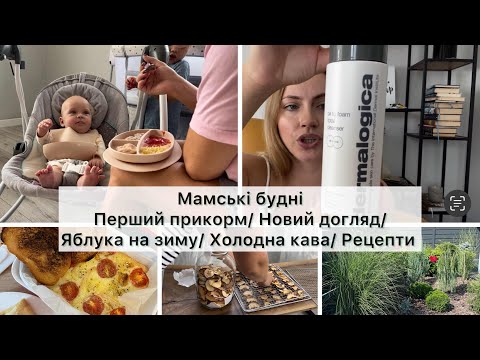 Видео: Починаємо прикорм наймолодшого👶Малоетапний догляд🥰 Рецепти на щодень👌Сад в кінці серпня