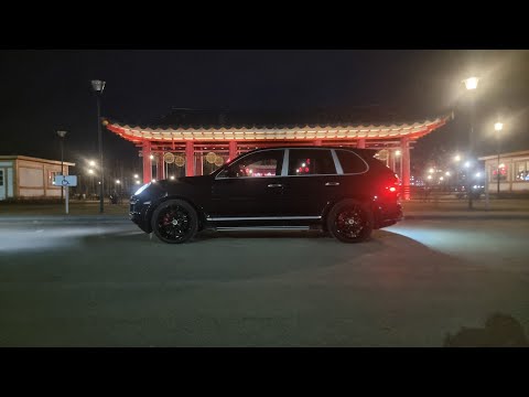 Видео: Porsche Cayenne. Зимние колеса r21