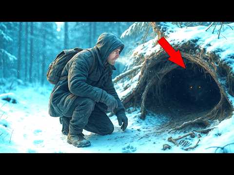 Видео: Замерзший Беглец прятался в волчьем логове, история ШОК!