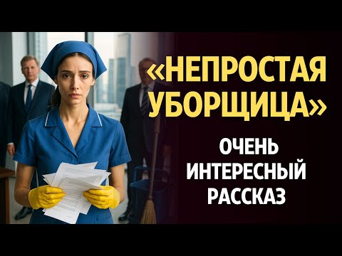 Видео: «НЕПРОСТАЯ УБОРЩИЦА». Я плакала когда читала эту историю... Рассказ, который вы запомните. История.