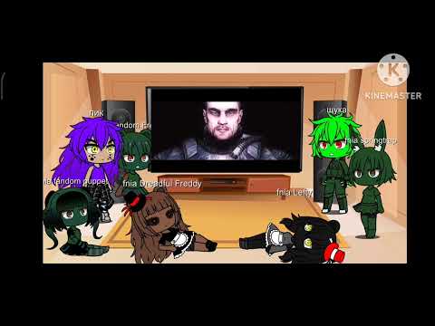 Видео: реакция fnia и ещё 2 гостя на видео