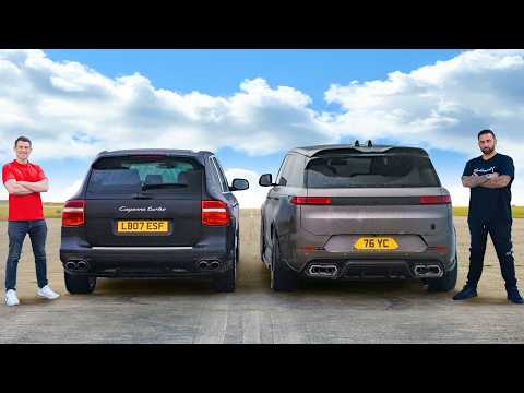 Видео: Заезд V8: мой СТАРЫЙ Porsche против НОВОГО Range Rover Янни