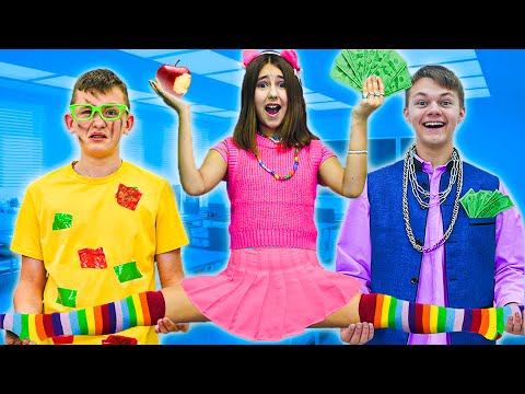 Видео: Богатый Парень VS Бедный Парень || Смешные ситуации