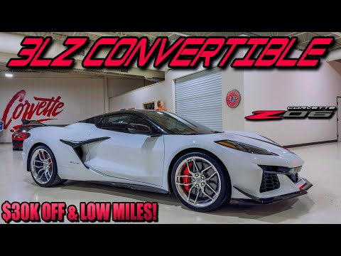 Видео: Скидка 30 тыс. долларов на C8 Z06 2025 года с пакетом Z07 Track в Corvette World!