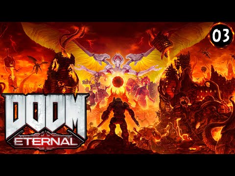 Видео: «💀БОЙ С ТИТАНОМ АДА💀» Плохой Конец для демонов на кошмаре ⚔️😱💪 в Doom Eternal №03