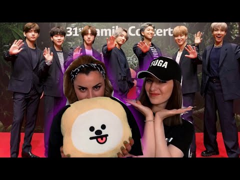 Видео: BTS Lotte Duty Free Family Concert2021.Реакция!Reaction!XMM.kpop