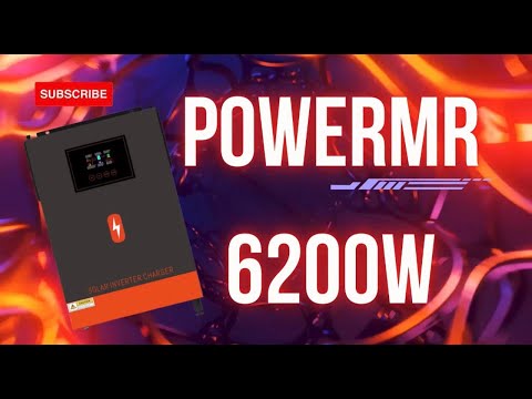 Видео: Обзор на PowerMR 6200w - 48v | Солнечный инвертор