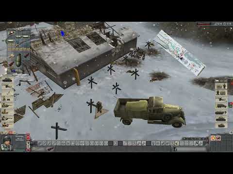 Видео: ♡ Кровавая бойня на снегу ♥ #430 ♡ Men of War ♥ В Тылу Врага 2: Лис Пустыни ♡