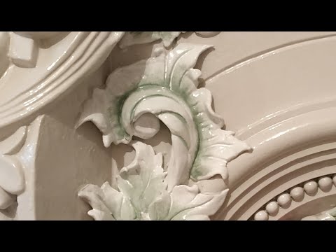 Видео: Dekoratif el yapımı (2) # ручная лепнина
