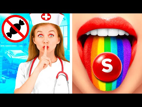 Видео: Как Спрятать Сладости от Стоматолога | Сумасшедший Челлендж от Fun Challenge