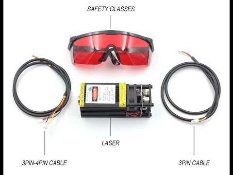 Видео: Испытание лазера 15 W от Oxlasers. Часть 1.
