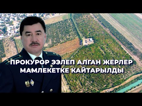 Видео: Прокурор ээлеп алган талаштуу бак мамлекетке кайтарылды/ Эми аны ким иштетет?