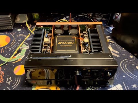 Видео: Sansui AU-A907DR Ремонт. Профилактика. После японской профилактики! Часть 3. Сборка, настройка!