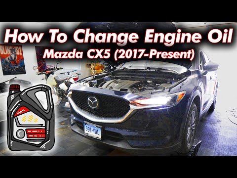 Видео: Mazda CX5 2-го поколения (2017–2025): как заменить масло в двигателе | Сброс индикатора сервисног...