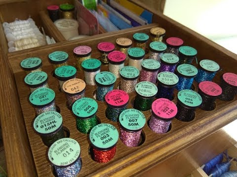 Видео: Хранение палитры мулине DMC и других ниток. Комод для мулине.