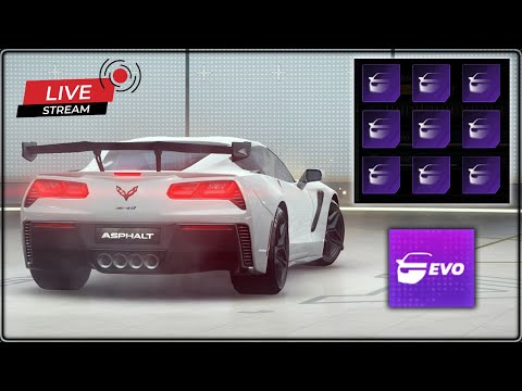 Видео: Asphalt Legends Вторая жизнь Chevrolet corvette ZR1 EVO тюнинг