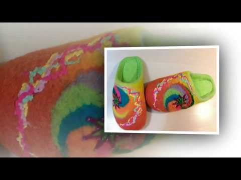 Видео: МК делаем яркий декор на тапочках