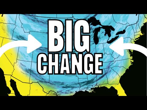 Видео: Надвигается сильный порыв холода и снег...