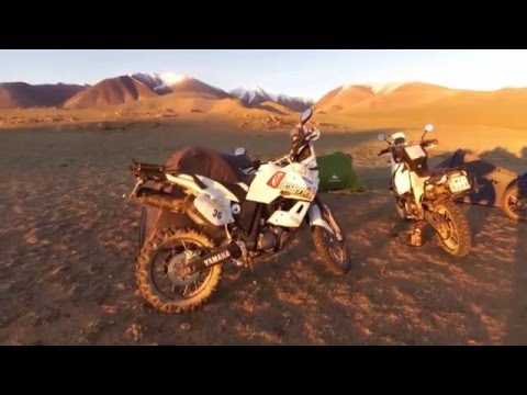 Видео: Монголия на мотоцикле Yamaha XT660Z Tenere (OFF ROAD путешествие) Часть1