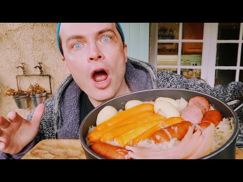 Видео: МУКБАНГ! НАСТОЯЩИЙ ФРАНЦУЗСКИЙ ШУКРУТ. ООООЧЕНЬ ВКУСНО!
