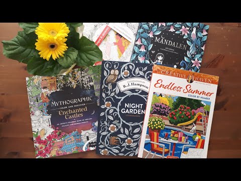 Видео: Март 2022. Раскрашенные страницы/ What I Colored in March 2022/ Endless Summer Color By Number