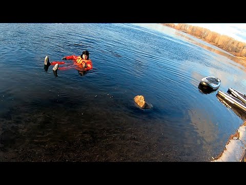 Видео: Тест в ледяной воде. Сухой гидрокостюм и его "правильный" обзор.