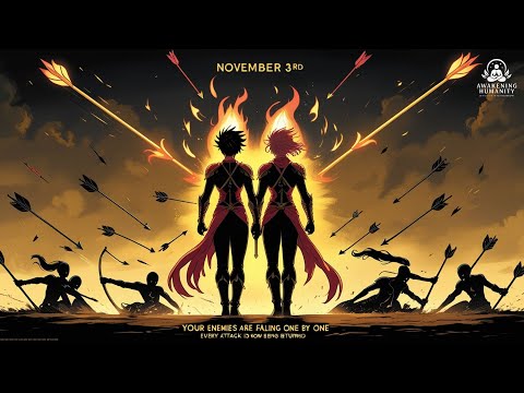 Видео: Близнецовые Пламена: Ваши ВРАГИ ПАДАЮТ один за другим — каждая атака теперь возвращается 3 ноября