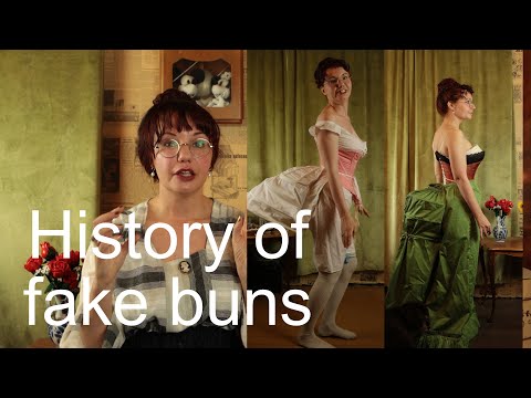 Видео: исторический силуэт: турнюры и ложные ягодицы