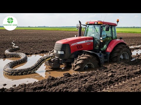 Видео: Невероятные моменты, когда трактор застрял в грязи. Экстремально тяжёлое оборудование выходит из ...