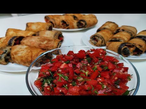 Видео: 🍅🍆🌿ВОТ КАК Я ГОТОВЛЮ БАКЛАЖАНЫ ! Обалденная  НАЧИНКА - ВКУСНЯТИНА !🍲🍽️