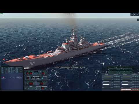 Видео: Cold Waters Epic Mod 2.33 fix2 #015 Дуэли ТАРКР проект 1144 Орлан