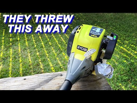 Видео: Продлеваем срок службы триммера Ryobi.