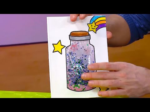 Видео: ☀️С добрым утром, малыши! Необычная открытка - Мастерская🖍️