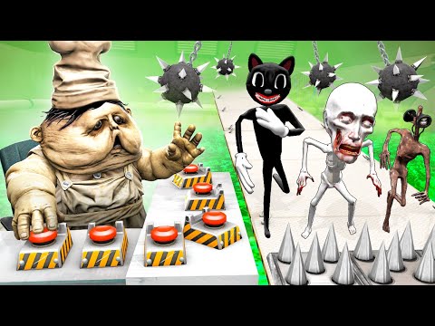 Видео: ПОВАР МАЛЕНЬКИЕ КОШМАРЫ ПРОТИВ SCP! КТО ОСТАНЕТСЯ В ЖИВЫХ? ДИКАЯ ДОРОГА СМЕРТИ С SCP В Garry`s Mod