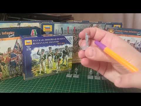 Видео: Солдатики! Русская линейная пехота 1812-1814