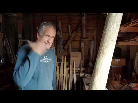 Видео: Вырезаем клепки из вяза!