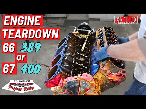 Видео: Силовая установка Pontiac V8 400 против 428: опции GTO Restomod — (Эпизод 88)