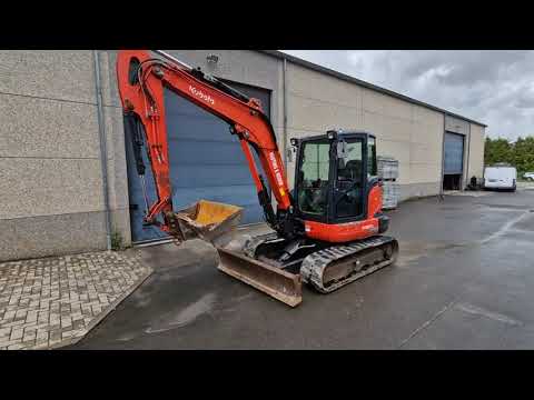 Видео: Сегодня у нас в обзоре МИНИ ЭКСКАВАТОР 2017 KUBOTA KX057-4, AIRCO, PRICE 27500 EURO NETTO
