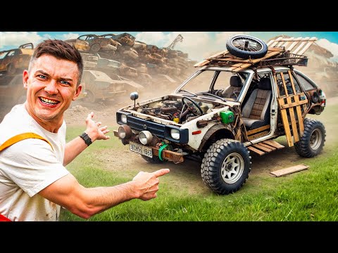 Видео: Собрал АВТОМОБИЛЬ из МУСОРА в Лесу и ОЖИВИЛ его, чтобы ВЫЖИТЬ!