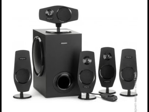 Видео: Ремонт Сабвуфер Система 5.1 Creative Inspire T6060. Нет Звука По Всем Выходам . SubWoofer Repaire