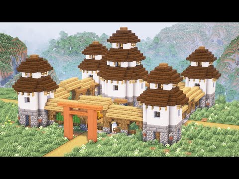 Видео: Японская база в майнкрафте