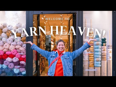 Видео: Посещение фестиваля вязания в Барселоне и магазина We Are Knitters в Мадриде