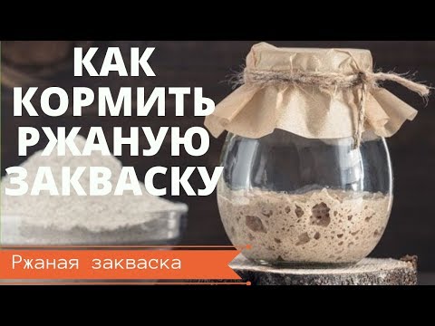 Видео: РЖАНАЯ ЗАКВАСКА: Как кормить и хранить ЗАКВАСКУ ПОСЛЕ ВЫВЕДЕНИЯ // САМЫЙ ЛУЧШИЙ СПОСОБ